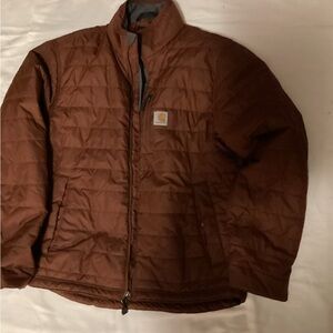 Carhartt Men's Rust Quilted Jacket